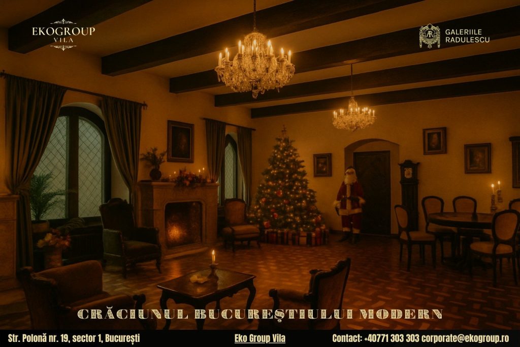 Evenimente de Crăciun București: O Călătorie Magică în „Crăciunul anilor ’30” la Eko Group Vila